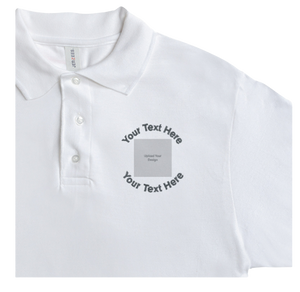 Polo T-Shirt, Embroidered Logo